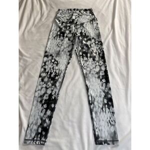 Offline by Aerie Real Me Crossover 7/8 Leggings Grey Leopard Print Size Medium